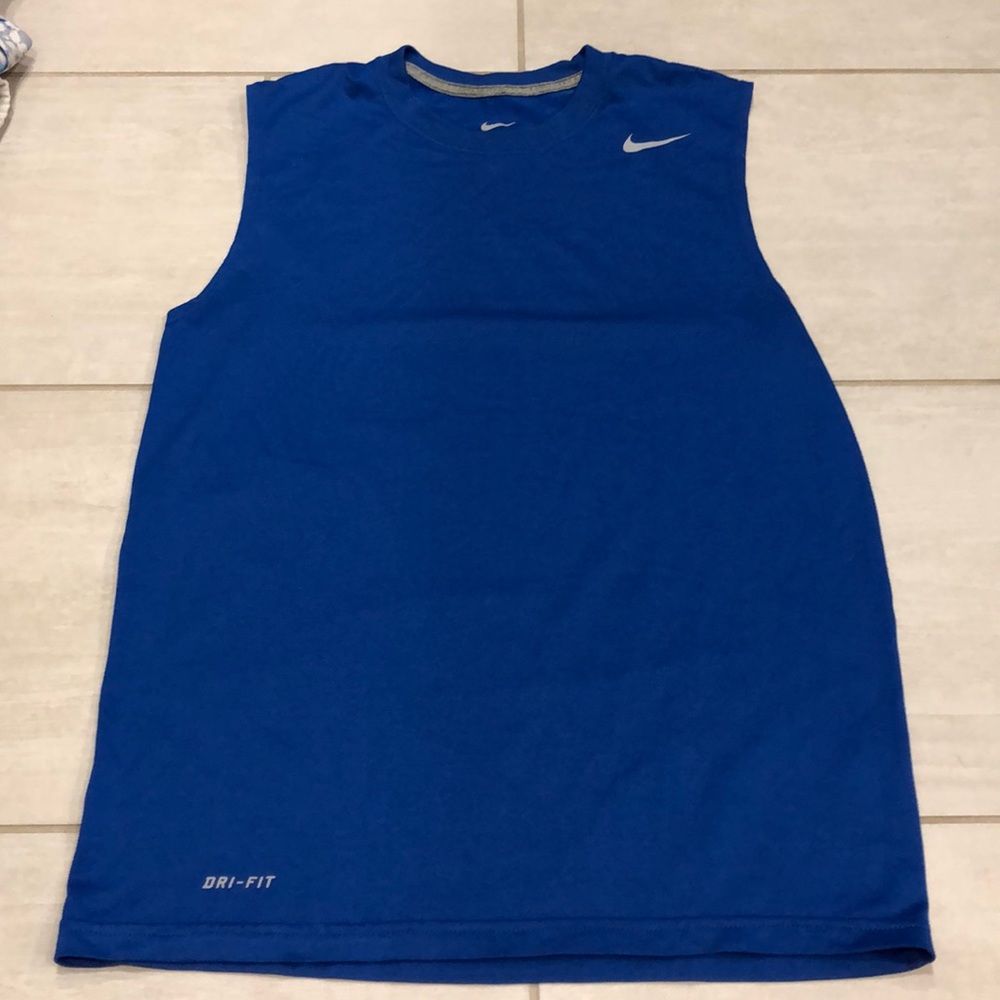Nike Dri-Fit Blue Tank Top